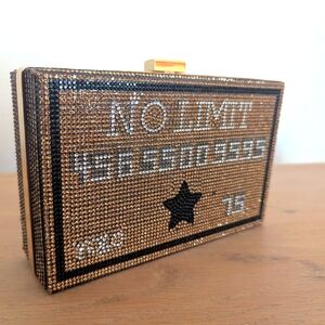 Money $ clutch bag